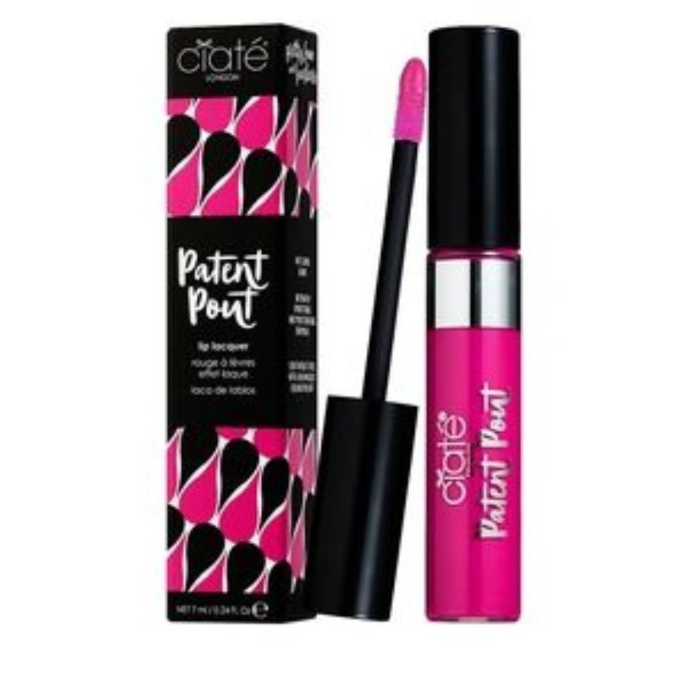 NWT Ciate London Patent Pout Drama Queen, Pink
